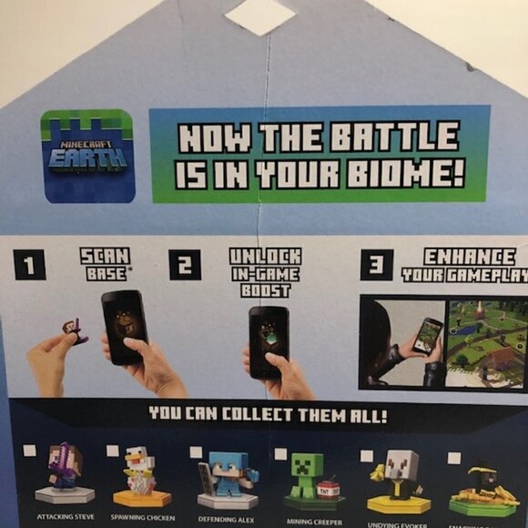 Minecraft Earth Boost Mini 4 pack NEW - Picture 4 of 4